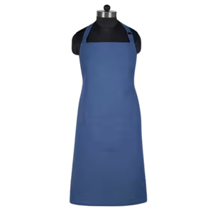 Fashionable Waterproof Bib <b>Apron</b> Cotton Blend Sleeveless <b>Kitchen</b> <b>Apron</b> Sustainable Durable 1-4 Pockets Custom Logo - Product Image 2