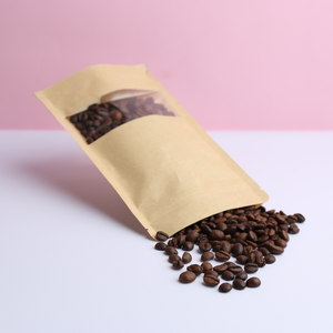 Custom Size Durable Side Gusset <b>Bag</b> LDPE/HDPE <b>Clear</b> Color Zipper Top/Sealing OEM/ODM Coffee & Tea <b>Bags</b> - Product Image 2