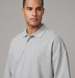 Polo de Manga Larga Unisex de Algodón Premium, Logotipo Personalizado, Alta Calidad, 100% Poliéster, Fabricante de Polos Unisex al por Mayor - Product Image 4