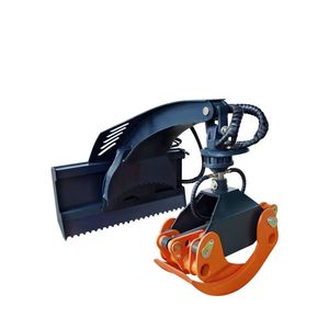 Nueva Garra Rotatoria para Troncos TMG SLG49 de 50 Pulgadas para Minicargadora, Rotación de 360 Grados, Válvula de Control Solenoide de 12V, Capacidad de 4500 LB, para Agricultura - Product Image 4