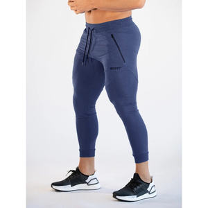 Pantalon de survêtement athlétique pour hommes Gym Workout Joggers avec coupe ajustée et poches Sports Fitness Yoga Leggings - Product Image 1