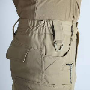 Pantalones Cargo Casuales de Lona de Alta Calidad SANGLASPORTS SS-MP-212, de Poliéster/Algodón, con Cintura Elástica, para Hombre, Temporada de Primavera, Venta al Por Mayor - Product Image 4