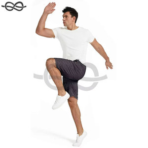 Pantalones Cortos Deportivos Personalizados para Hombre, Estilo Urbano, de Algodón, con Bolsillos, Casuales, para Entrenamiento, Bordados, Ecológicos - Product Image 6
