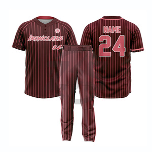 Uniforme de Béisbol Ironclads, Verde con Rayas, Impresión por Sublimación, para Hombre Adulto, Transpirable, Poliéster, Zersia International, Envío en 7 Días - Product Image 5