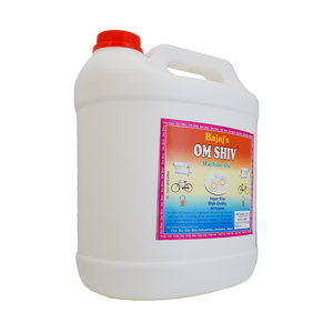 Aceite para máquina de coser Om Shiv, lata de 5 litros - Product Image 2