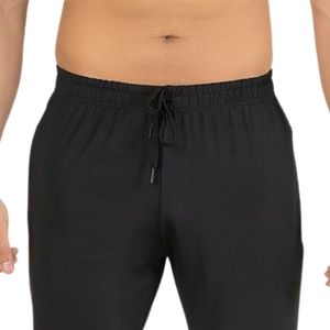 · Rush 2.0 <b>Trousers</b> Black Men's Casual Jogger Pants Elastic Waist <b>Drawstring</b> Athletic Sportswear <b>Trousers</b> - Product Image 2
