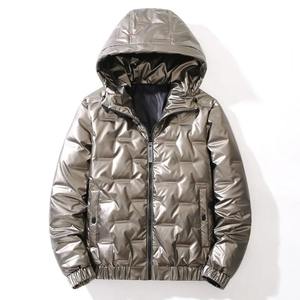 <b>Men</b>’s Winter Puffer Jacket With Custom Logo OEM/ODM Customization Available, Windproof Thermal Insulated Outerwear - Product Image 1