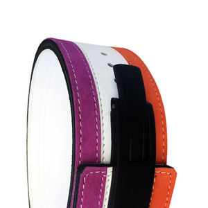 Ceinture de musculation en cuir de vachette personnalisée pour la salle de sport et la musculation - Antidérapante, réglable, protection complète - Product Image 6