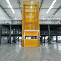 Hydraulischer Warenlift Günstiger Kleiner Fracht-Aufzug 500 kg 800kg 1t Fracht-Zwischengeschoss-Lift Aufzug