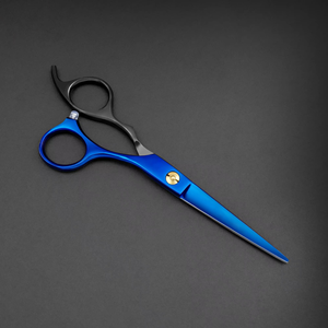Ciseaux de coiffure complets avec logo personnalisé, nouveaux ciseaux de coupe en acier inoxydable droits pour usage en salon - Product Image 2