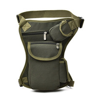 Offre Spéciale prix usine cuisse hanche extérieur multifonction pochette à outils cuisse vélo taille sacs toile moto goutte jambe sac