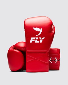Dernier modèle de gants de boxe rouges personnalisés, 100% cuir véritable, gants de boxe confortables, gants de kickboxing pour l'entraînement - Product Image 6