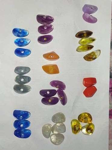 ลูกปัดอะคริลิกรูปวงรีแบนขนาด 15x19 มม. หลายสี ลายหินอ่อน สำหรับทำสร้อยข้อมือ สร้อยคอ DIY - Product Image 3