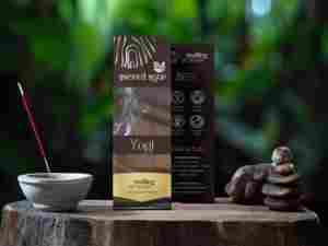 Bâtons d'encens YOGI Ultra Premium Base, parfum naturel pour la méditation, Agarbatti pour le yoga, la Pooja et l'aromathérapie - Product Image 2