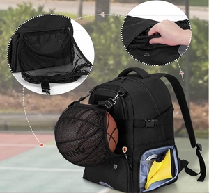 Mochila de Baloncesto Personalizada con Logotipo, Mochila Deportiva Casual para Hombre, para la Escuela, Viajes, Gimnasio, Entrenamiento de Equipos Juveniles, Fútbol - Product Image 2