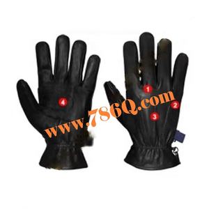 Gants de protection contre les coupures d'hiver en camping Peinture en aérosol en cuir par temps froid Gants de cyclisme d'hiver en cuir du Pakistan - Product Image 1
