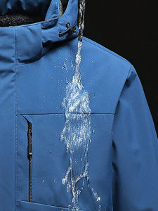 Veste en jean vintage pour homme de haute qualité en blanc, noir et vert - Respirante, écologique, coupe-vent avec personnalisation complète - Product Image 3