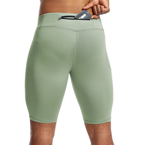 Pantalones Cortos Deportivos Casuales para Hombre, Diseño Sólido, Secado Rápido, Transpirables, para Gimnasio, Correr, Entrenamiento, Compresión hasta la Rodilla - Product Image 4