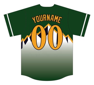 Uniformes de baseball d'équipe de club Polyester de sublimation et de broderie - Product Image 3