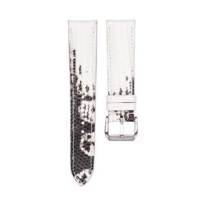 Correa de reloj de piel de lagarto duradera, cosida a mano, de calidad para relojes de marca de lujo, accesorio elegante, correa de repuesto, estilo moderno - Product Image 2