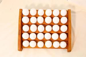 Boîte de rangement pour œufs en plastique multicouche pour réfrigérateur, organisateur de cuisine durable avec couvercle, plateau de grande capacité - Product Image 4