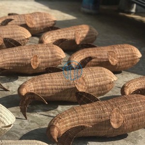 Eco Friendly Wholesale Bulk Woven Rattan Lampshade Hanging <b>Light</b> Kids Room Decor Handmade For Kids Room Decor Supplier Lighting - Product Image 5