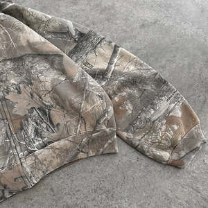 Sudadera con Capucha Holgada de Camuflaje Estilo Y2K Retro Urbano Hip Hop para Hombre y Mujer, Venta al Por Mayor Europea y Americana Premium - Product Image 4