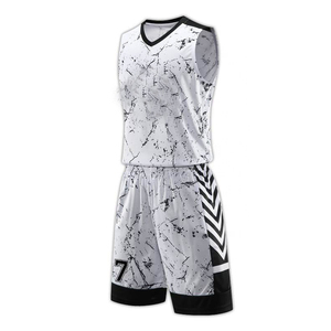 Meilleur design personnalisé pour les uniformes de basket-ball pour hommes, sublimation, prix de gros, nouveau design, uniforme de basket-ball pas cher - Product Image 2