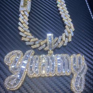 White Diamonds Fine Jewelry Pendants & Charms Hip Hop Style <b>Chain</b> Best Price Charm with <b>Iced</b> <b>Out</b> Diamond Pendant Customized - Product Image 4