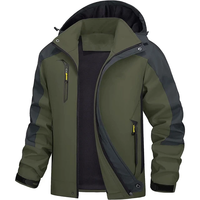 Veste coupe-vent imperméable à capuche pour homme, design personnalisé, décontractée, pour l'été, la randonnée, en polyester/coton tissé avec fermeture éclair, vente en gros
