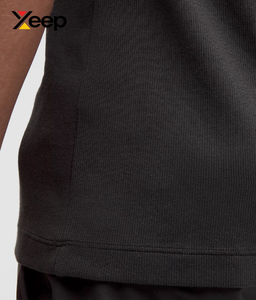 เสื้อกล้ามออกกำลังกายผู้ชาย XEEP รุ่น XC-GTT-44 ระบายอากาศได้ดี แห้งเร็ว พิมพ์ลายแบบ Heat-Transfer ผ้าถัก 100% คอตตอน คอกลม สีพื้น - Product Image 4