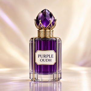 Huile de parfum concentrée PURPLE OUDH SPL de haute qualité, 100 grammes, parfum oriental écologique longue durée, unisexe, pour usage quotidien - Product Image 1