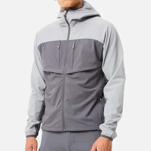 Survêtement coupe-vent léger et imperméable en polyester et nylon pour homme, personnalisable avec logo, idéal pour l'extérieur - Product Image 2