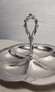 Support de chocolat en acier inoxydable de conception tendance avec poignée Vaisselle de qualité supérieure Support de chocolat de service décoratif - Product Image 6