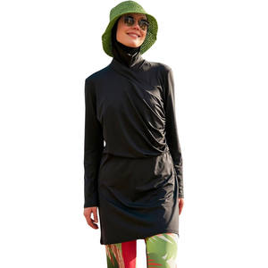 Traje de Baño Deportivo Modesto para Mujer 2026, Corte Regular, Ligero, Transpirable, de Secado Rápido, Poliéster/Algodón, para la Playa - Product Image 6
