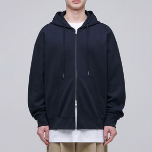 Custom Mens Oversized Zip Hoodie Streetwear Hoodie Fashion Hoodie Bulk Orders for Apparel Brands USA - Product Image 4