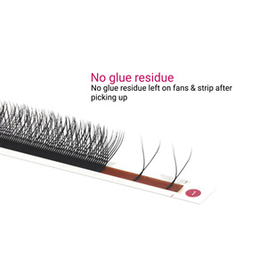 CharmLash <b>Brown</b> YY <b>Lash</b> <b>Extensions</b> Wholesale Premade Volume <b>Lash</b> Trays Soft Matte <b>Brown</b> Natural Looking Easy Application Fluffy - Product Image 2