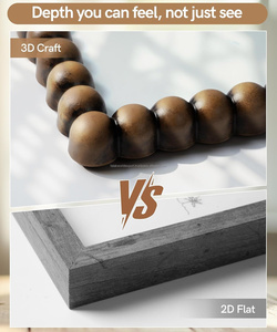 Eco-Friendly MDF Wooden Photo Frame 5-10 Inch A4 Size Classic Modern Design Tabletop Children High Quality Picture Frames - Product Image 3