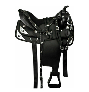 Silla de Montar Occidental de Cuero de Alta Calidad para Salto, Equipo de Equitación, Sillas de Cuero Hechas a Mano para Uso Ecuestre, Personalizables - Product Image 2