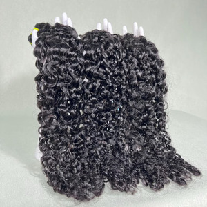 Lot de Cheveux Bouclés Birmans en Gros, Cheveux Humains Vietnamiens Alignés dans le Sens de la Cuticule, Direct Usine - Product Image 4