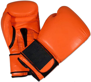 Gants d'entraînement de boxe et de kick-boxing en cuir grainé menthe, antidérapants, avec fermeture auto-agrippante, pour enfant, emballage personnalisé - Product Image 3