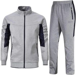 Conjunto Deportivo de Alta Calidad al por Mayor, Traje Deportivo Liso 2026 para Hombre, Ropa Deportiva para Correr, Sudadera con Capucha y Pantalones - Product Image 3