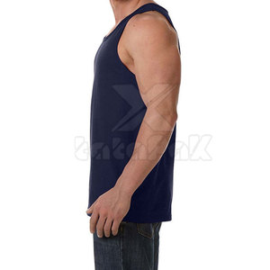 Chaleco Deportivo Informal de Punto Transpirable con Logotipo Personalizado para Hombre, para Fisicoculturismo, Deportes, Duradero, Ligero, de Algodón - Product Image 2