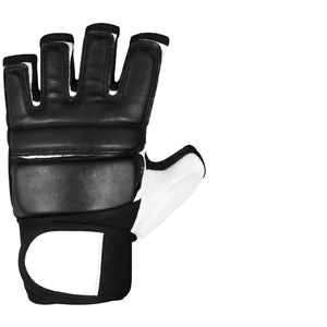 Guantes de MMA Personalizables y Duraderos de Medio Dedo, Guantes de Sparring de Cuero para Muay Thai, Boxeo, Kickboxing, Entrenamiento de Lucha MMA - Product Image 2