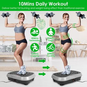 Piattaforma Vibrante per Tutto il Corpo con Telecomando e Materiale ABS per Allenamento Fitness Domestico - Product Image 4