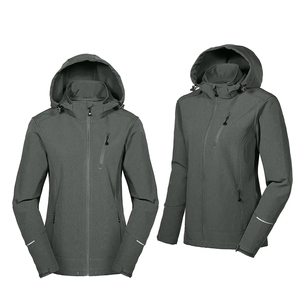 Chaqueta Softshell Impermeable con Forro Polar, Cortavientos, Ecológica, para Clima Frío Invernal, Proveedor de Ropa de Senderismo - Product Image 3