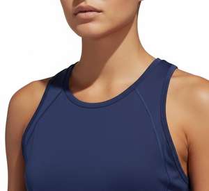 New Arrival Women Sports <b>Vest</b> <b>Built</b>-<b>in</b> <b>Bra</b> Eco-Friendly Breathable Stretch Quick Dry Customizable Polyester Spandex All Seasons - Product Image 2