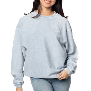 Ropa de primavera y otoño, jersey con cuello redondo, sudaderas de manga larga, sudadera informal a la moda para mujer, sudadera transpirable - Product Image 1