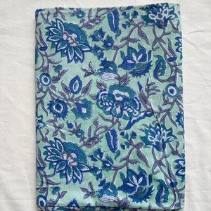 Wholesale Custom 100% Cotton <b>Fabric</b> Floral Print Anti-Bacteria Breathable <b>Medium</b> Weight HANDICRAFT-HANDLOOM Brand Rajasthan for - Product Image 4