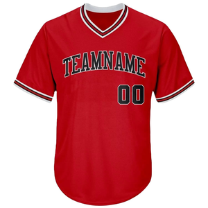Printed Hip Hop Baseball Jersey for Men Casual Button <b>Down</b> Shirts Short Sleeve Active Team Sports Uniform Custom Fashion - Product Image 6